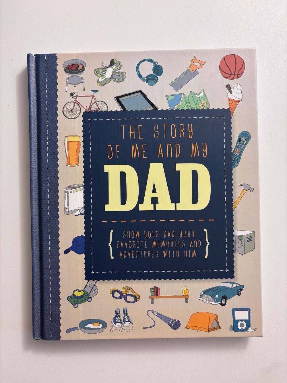 The Story of Me and My Dad Keepsake Journal